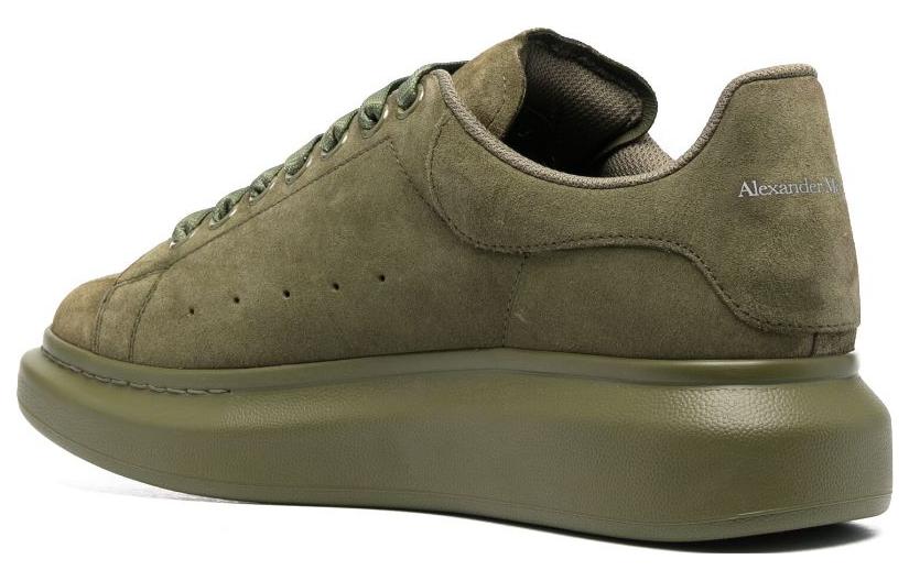 Alexander McQueen Oversized Sneaker 'Moss Green Suede' 688520WIA5L3329 #