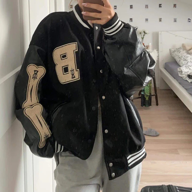 Leather Jackets Streetwear Men And Women's Coats Jacket