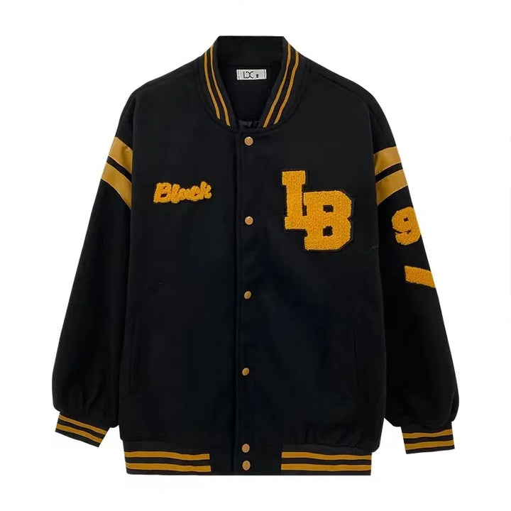 European and American coats women's street retro baseball jacket