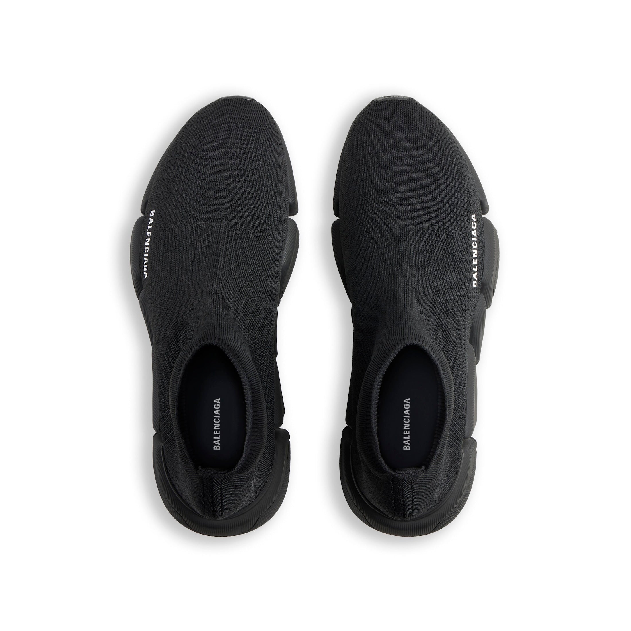 MEN'S SPEED 2.0 RECYCLED KNIT SNEAKER IN BLACK