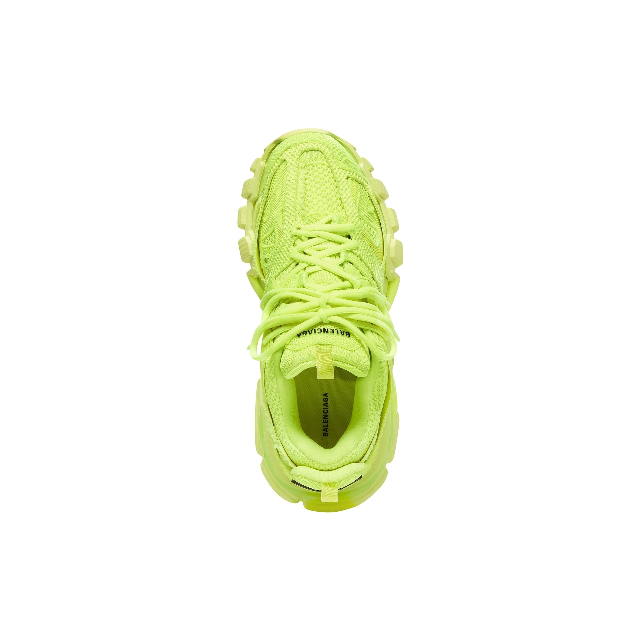MEN'S TRACK SNEAKER IN FULL MESH IN Green