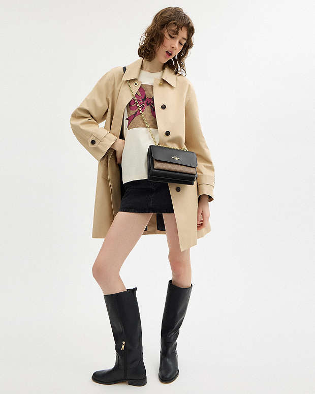 Klare Crossbody Bag In Signature Canvas