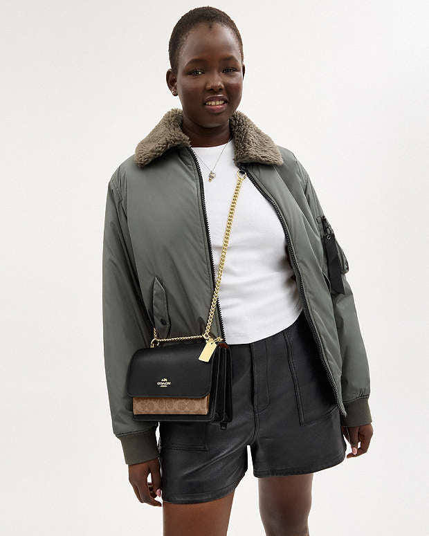 Klare Crossbody Bag In Signature Canvas