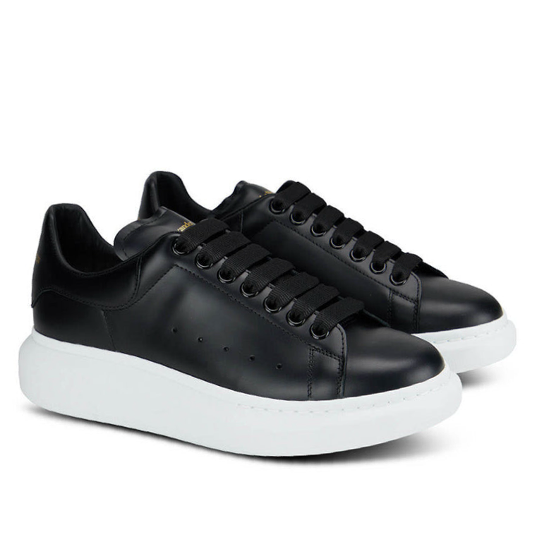 Alexander McQueen Oversized Sneaker 'Black White Sole