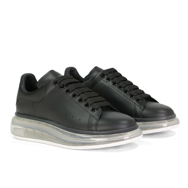 Alexander McQueen Oversized Sneaker 'Black Clear Sole