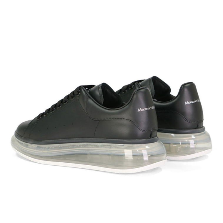 Alexander McQueen Oversized Sneaker 'Black Clear Sole