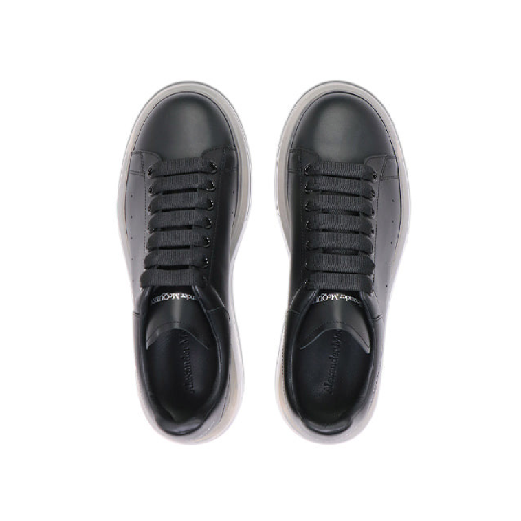 Alexander McQueen Oversized Sneaker 'Black Clear Sole