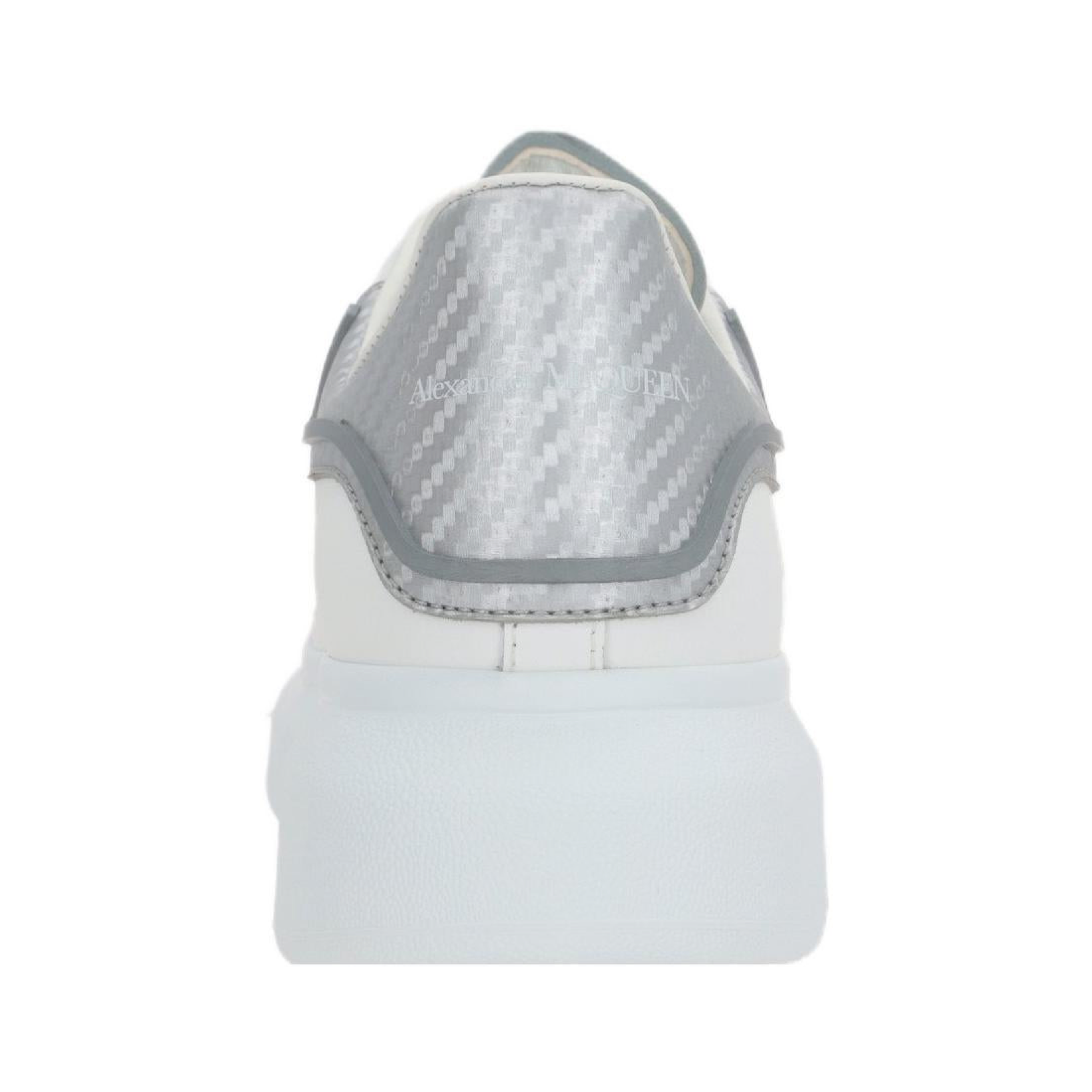 Alexander McQueen Oversized Low-Top Sneakers 'White Silver'