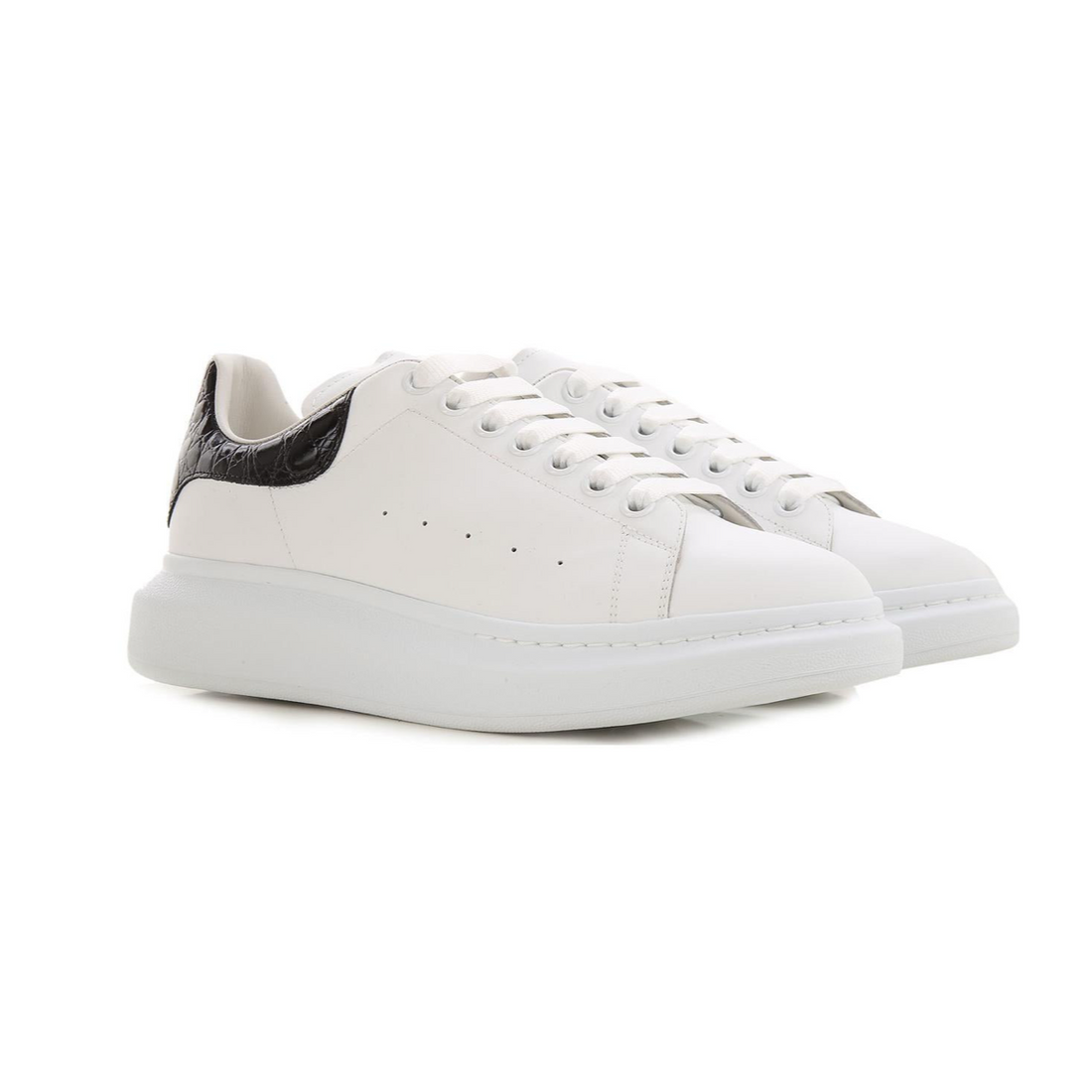 Alexander McQueen Oversized Sneaker 'Black Crocodile