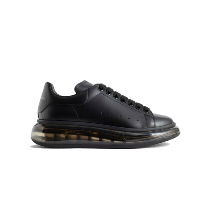 Alexander McQueen Oversized Sneaker 'Black Shiny Sole
