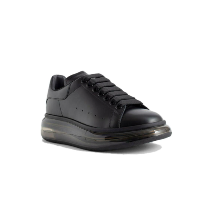 Alexander McQueen Oversized Sneaker 'Black Shiny Sole