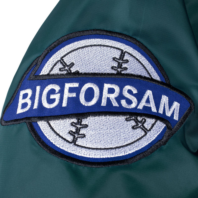 Big for Sam Spring and Autumn Loose Embroidered Baseball