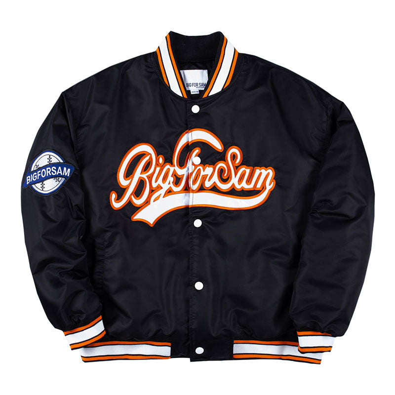 Big for Sam Spring and Autumn Loose Embroidered Baseball