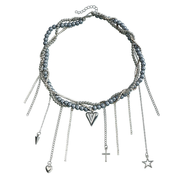 European and American Jewelry Necklace Ins Sweet Cool Style Lovely