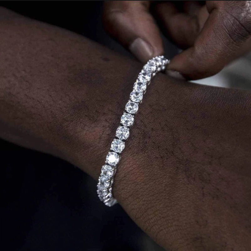 Zircon Men and Women Full Diamond Hip Hop Necklace