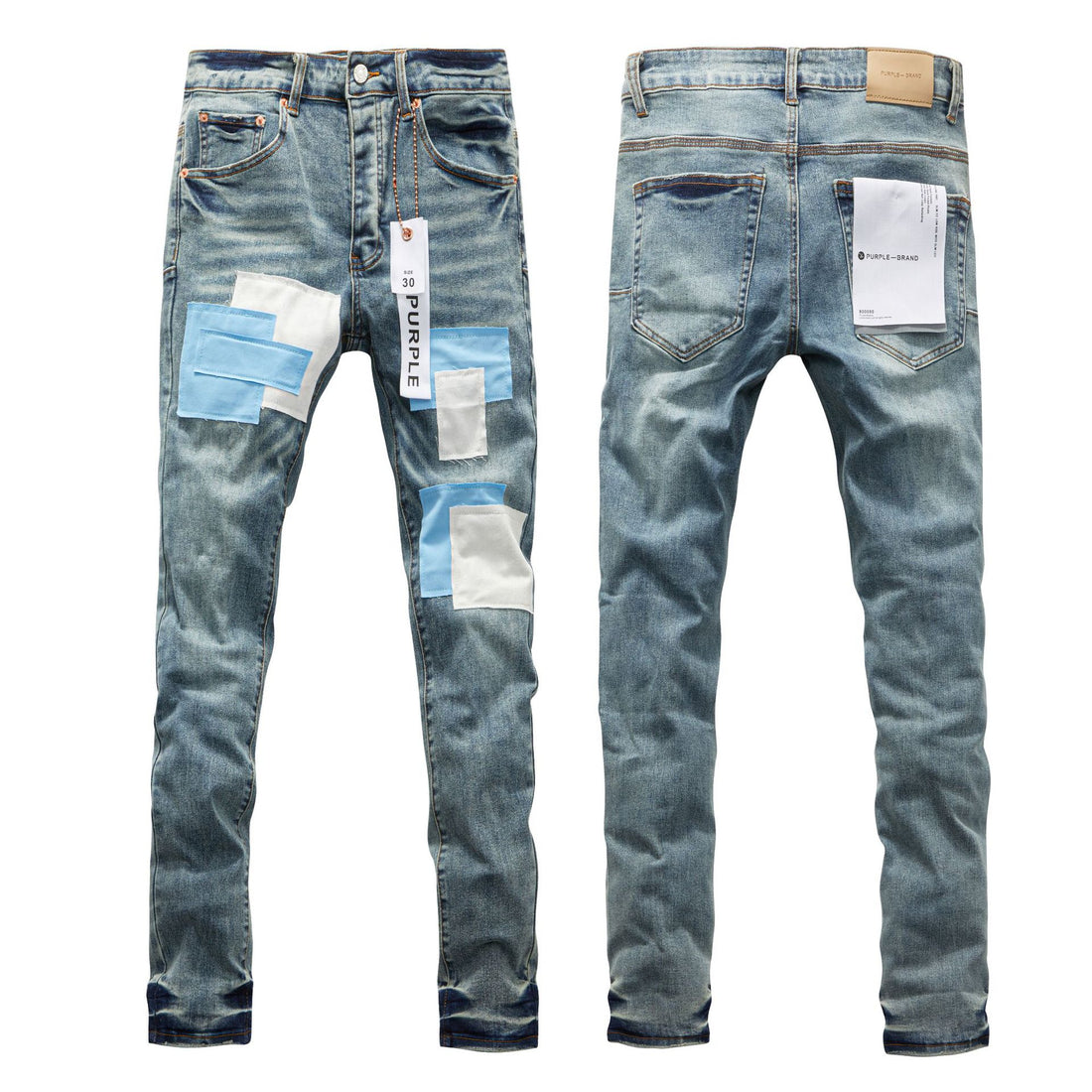 Purple Brand Denim American High Street Straight-leg Denim
