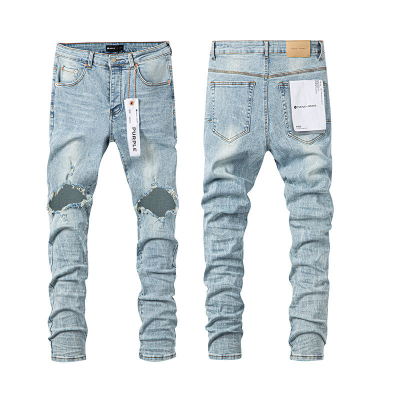 Purple Brand Denim American High Street Straight-leg Denim