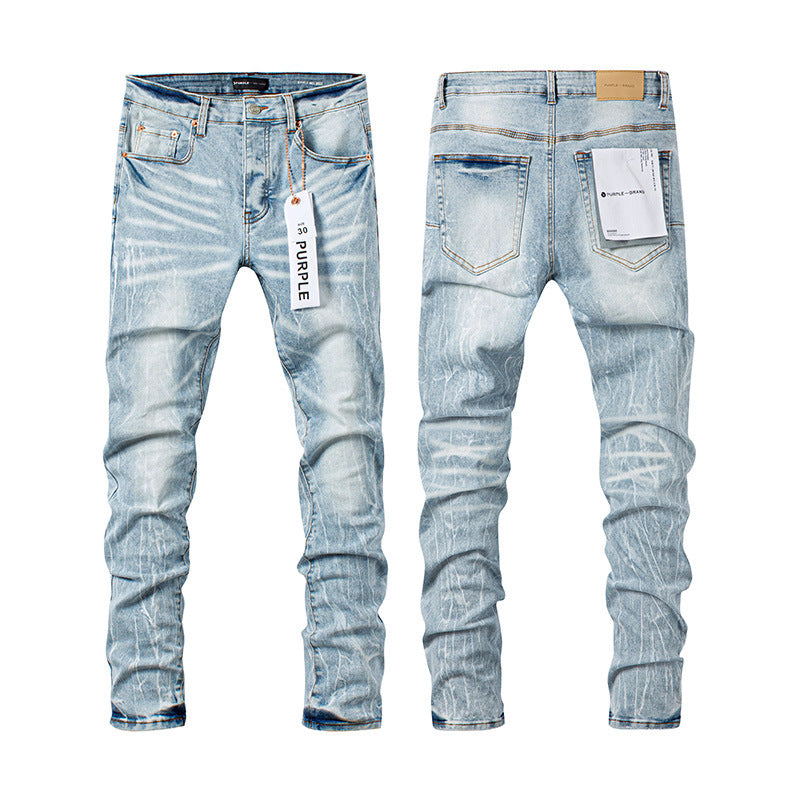Purple Brand Denim American High Street Straight-leg Denim