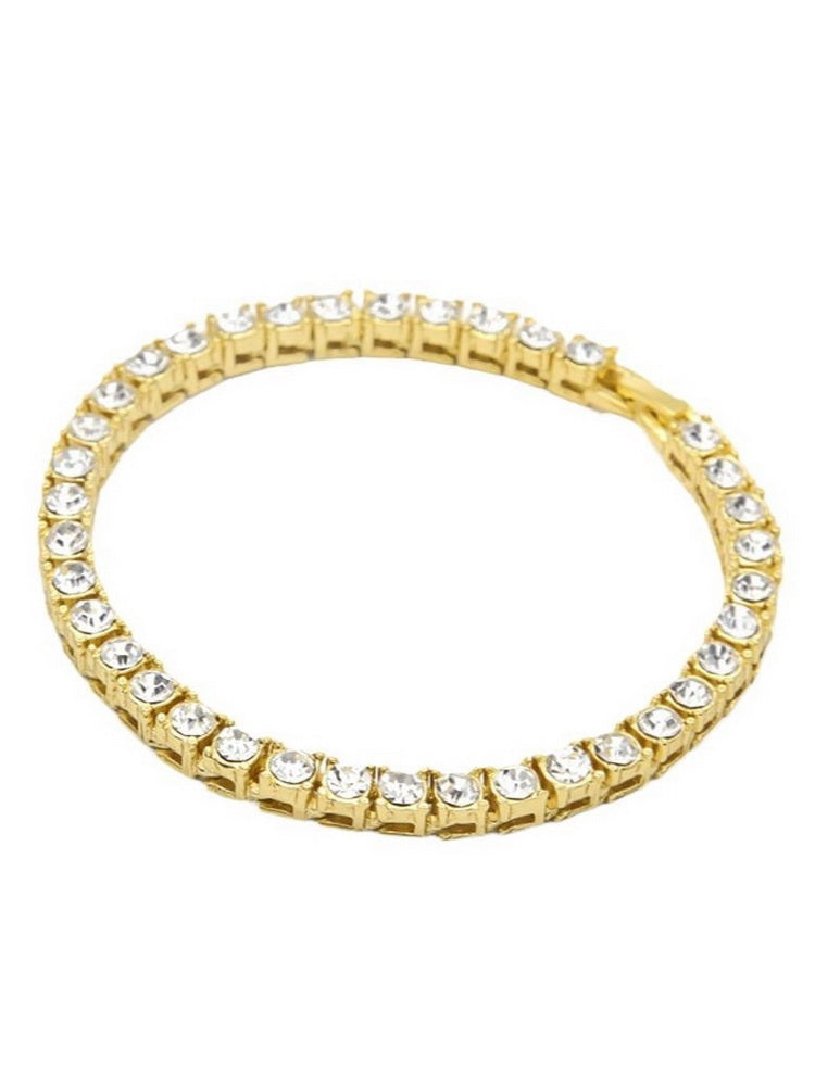 Bing Bing Hiphop Men and Women Night Club Hipster Super Flash Bracelet Rhinestone Bracelet