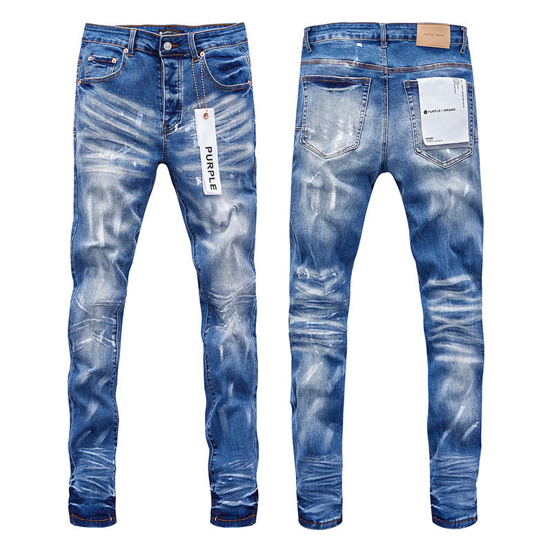 Purple Brand Denim American High Street Straight-leg Denim