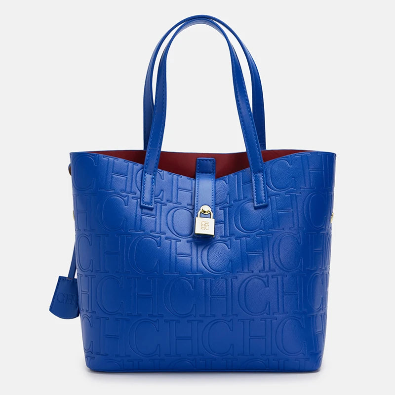 CH Classic Large Capacity Brand Shoulder Bag Letter Shoulder Strap Design Trendy Fashion Elegant Niche Crossbody Bag