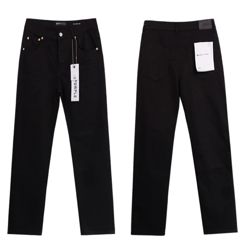 Purple Jeans American High Street Retro Designer Jeans