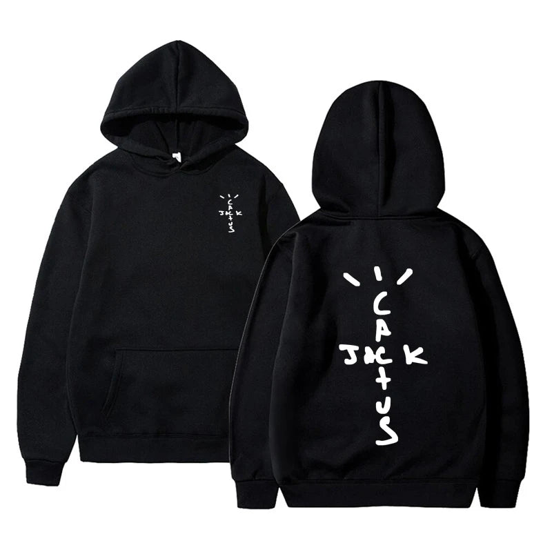 2025 Hip Hop Hoodies Cactus Jack Swag Women And Men Hooded Sweatshirt Casual Pullover Oversized Hoodies