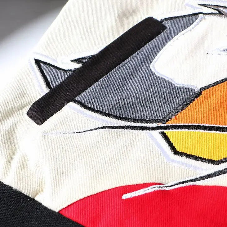 High Street Jacket Men Workwear Pure Cotton Zipper Long Sleeve Stand Collar