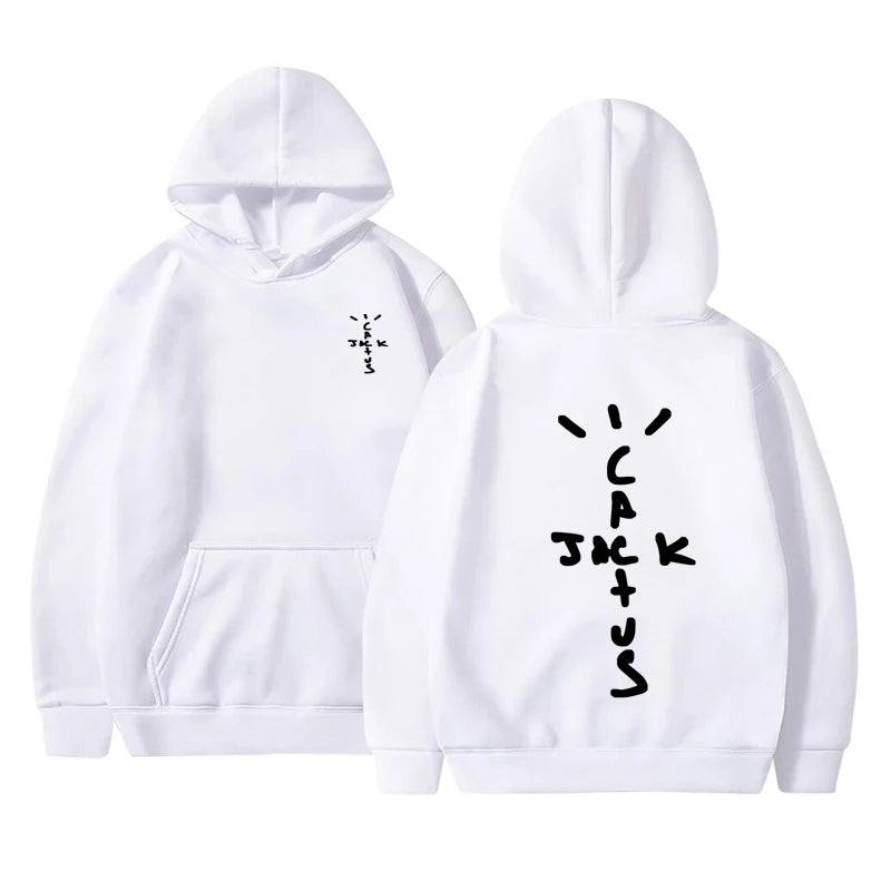 2025 Hip Hop Hoodies Cactus Jack Swag Women And Men Hooded Sweatshirt Casual Pullover Oversized Hoodies