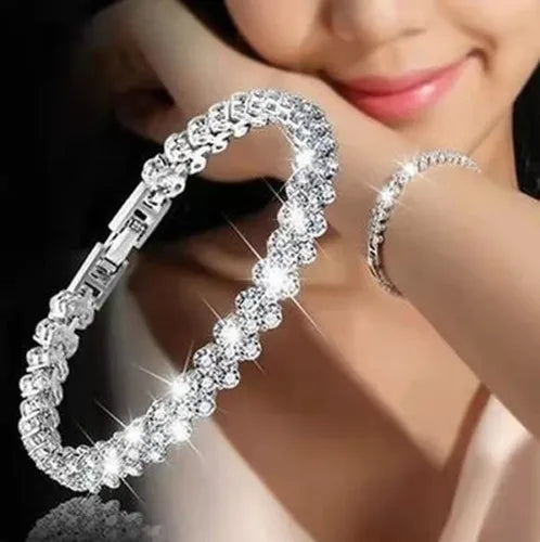 4Pcs/Set Fashion Snake Green Metal Bracelet For Women