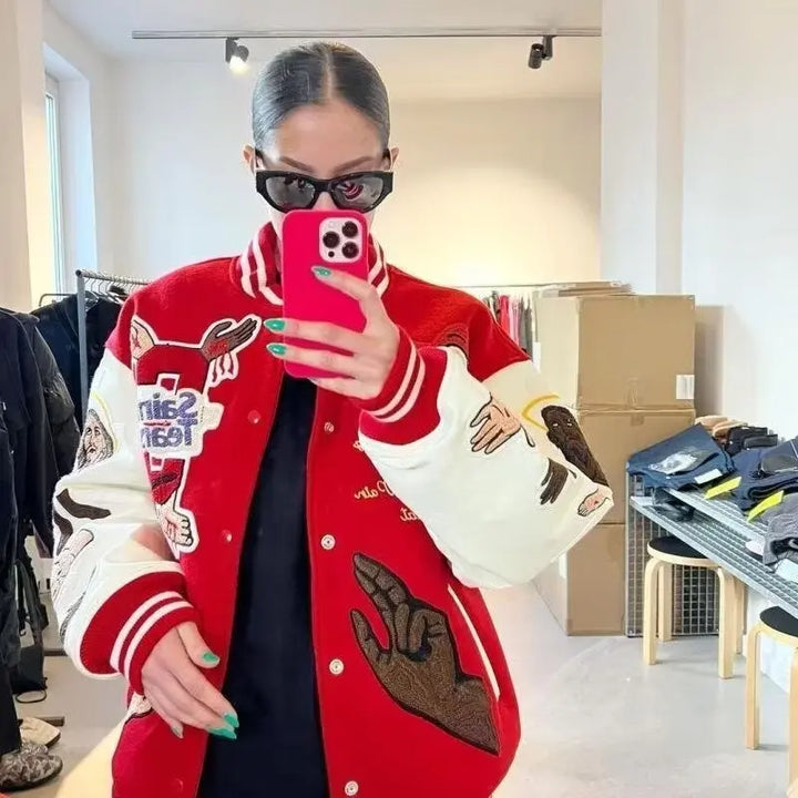 Men And Women Jacket Casual Spring Women Baseball Jacket