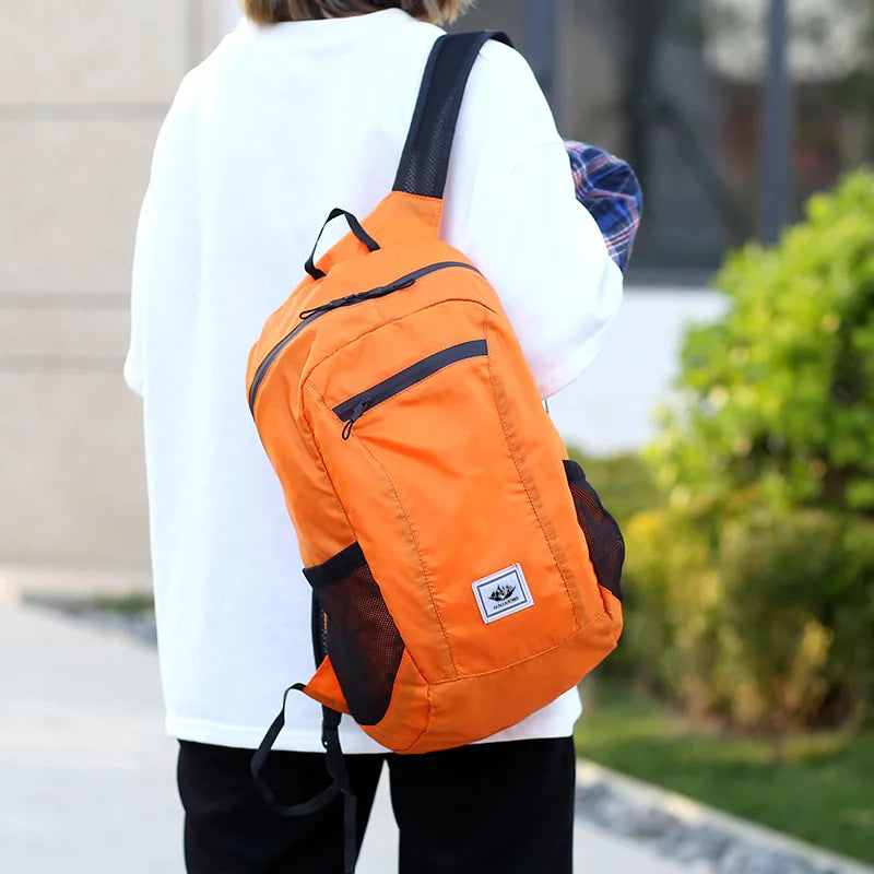 Outdoor waterproof large capacity  Travel Sports Backpack  Neutral style