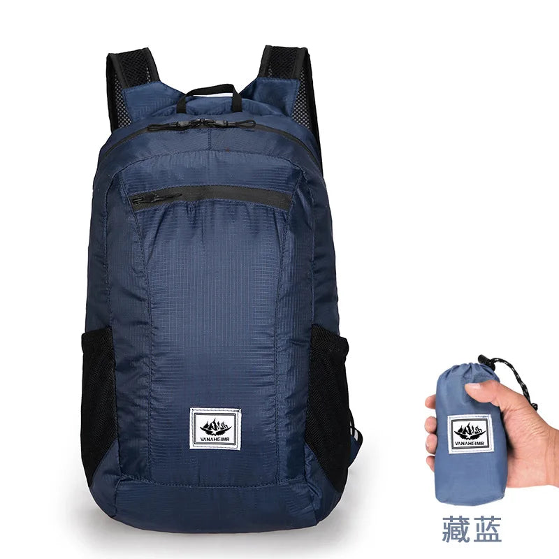 Outdoor waterproof large capacity  Travel Sports Backpack  Neutral style