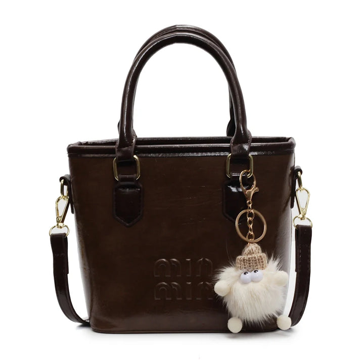 Top-handle Wild Vintage Shoulder Bags For Women's Messenger Bag
