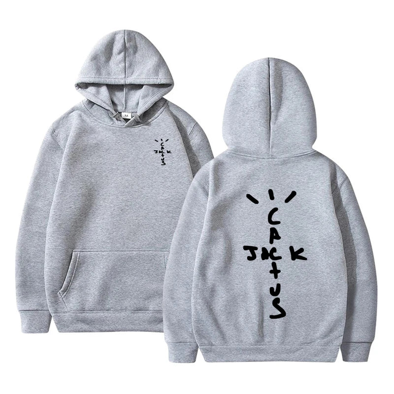 2025 Hip Hop Hoodies Cactus Jack Swag Women And Men Hooded Sweatshirt Casual Pullover Oversized Hoodies