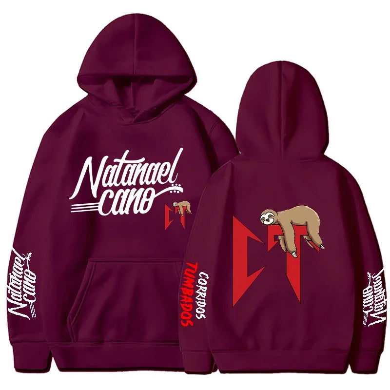 Natanael Cano Hoodies Men And Women Fashion Corridos Tumbados Long Sleeve Sweatshirts